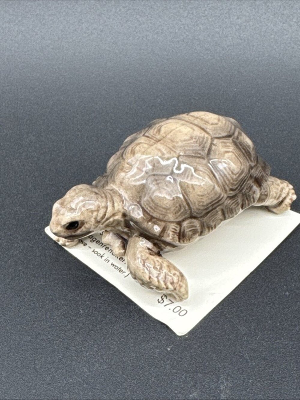 Hagen Renaker Desert Tortoise 03229 Mini Figurine Turtle
